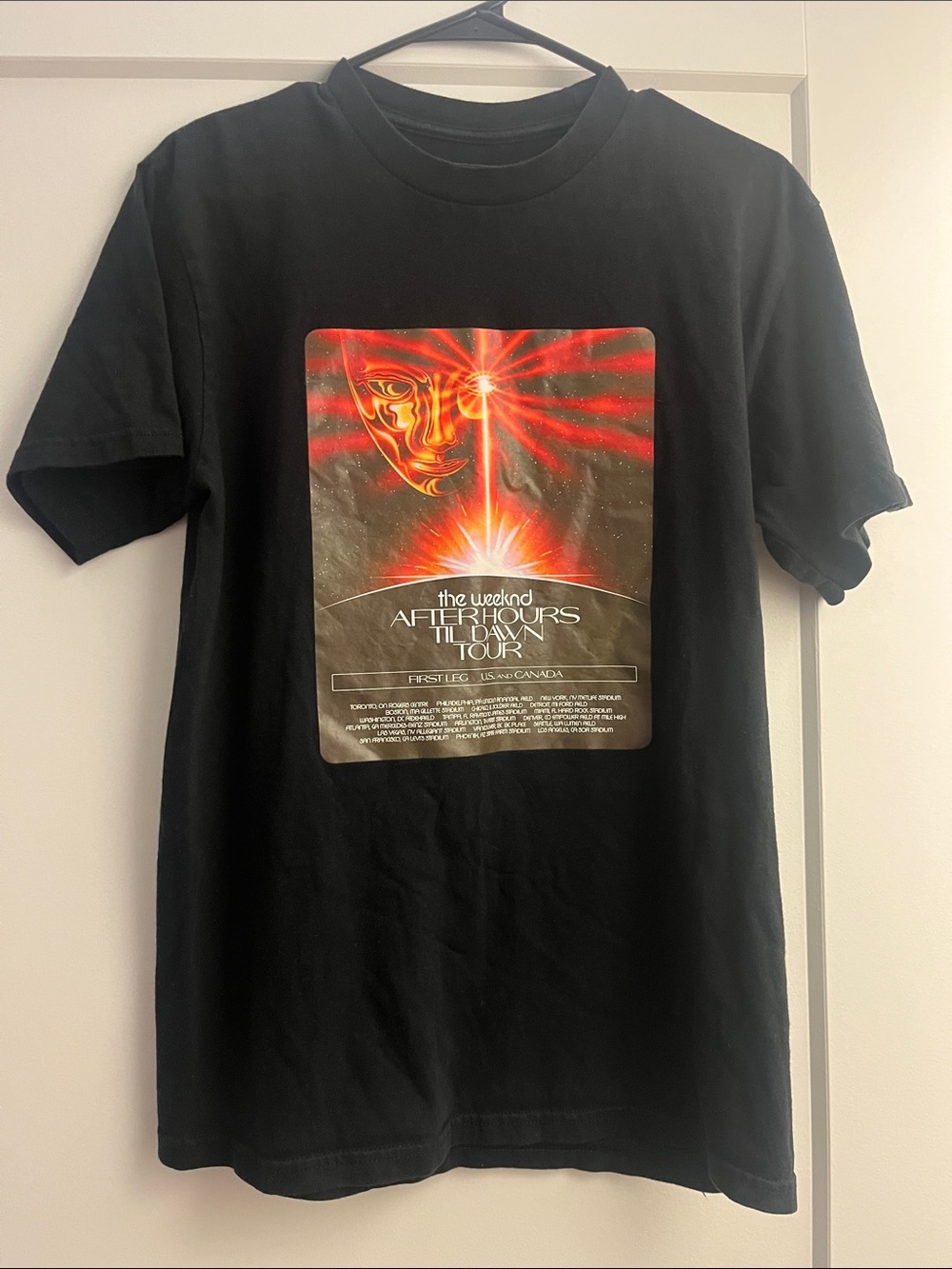 The Weeknd After Hours Til Dawn Tour Tee Shirt